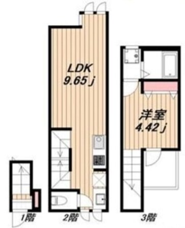 BEテラス学芸大学の物件間取画像